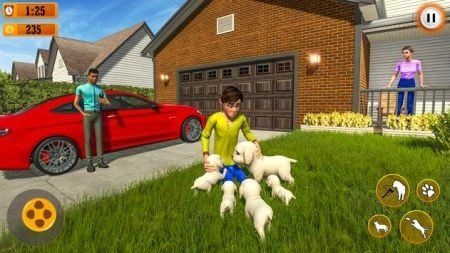 虚拟家庭宠物狗3D